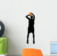 Basketball Player Silhouette Wall Decal