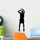 Basketball Player Silhouette Wall Decal