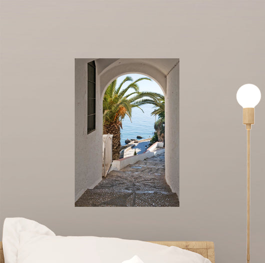 Mediterranean Sea through Arch