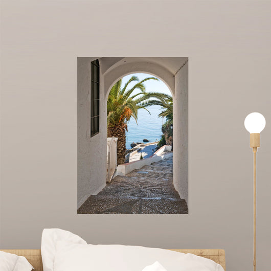 Mediterranean Sea through Arch