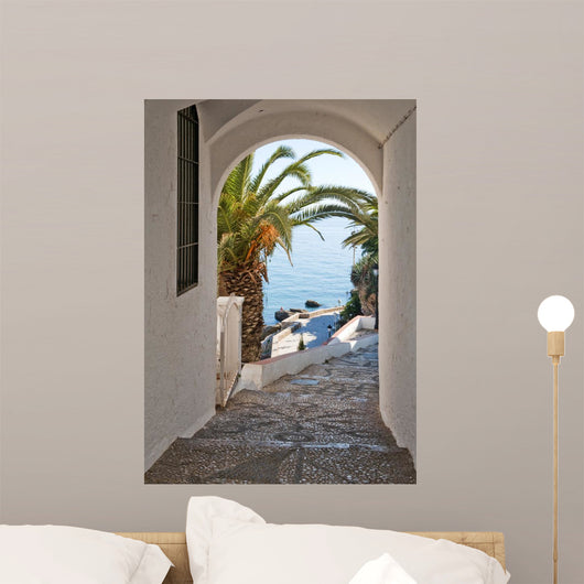 Mediterranean Sea through Arch