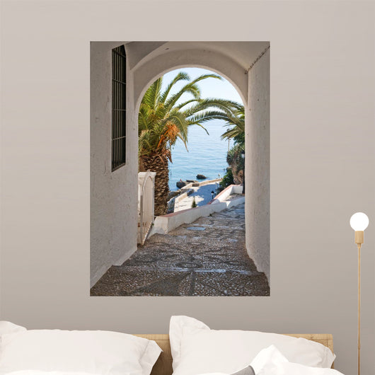 Mediterranean Sea through Arch