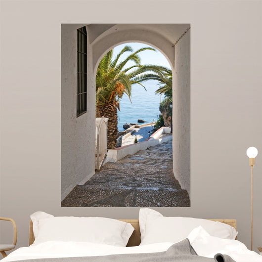 Mediterranean Sea through Arch