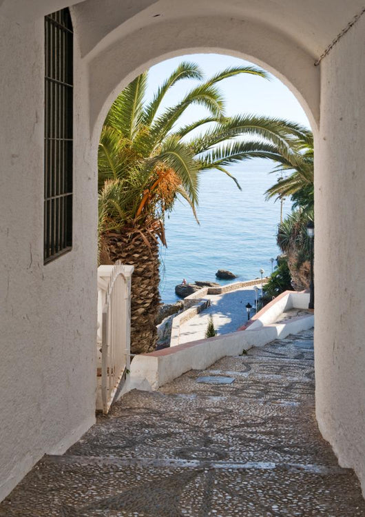 Mediterranean Sea through Arch