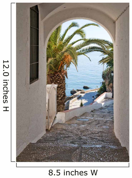 Mediterranean Sea through Arch