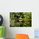 Rowboat Moored On The Bank Of A Lake Wall Mural