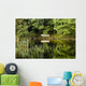 Rowboat Moored On The Bank Of A Lake Wall Mural