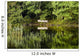 Rowboat Moored On The Bank Of A Lake Wall Mural