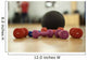 Dumbbells and ball on the floor of a fitness room Wall Mural
