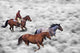 Man Riding Horse Wall Mural
