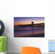 Municipal Pier At Sunset Wall Mural