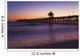 Municipal Pier At Sunset Wall Mural