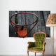 Old Basketball Court Wall Mural