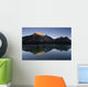 Mirror Image Of A Mountain In Water Wall Mural