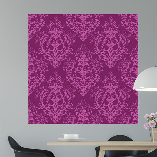 Seamless Fuchsia Purple Floral