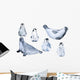 Seals and Penguins Wall Decal Sticker Set