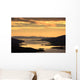 Sunset Over Water, Argyll And Bute, Scotland Wall Mural