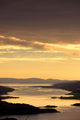 Sunset Over Water, Argyll And Bute, Scotland Wall Mural