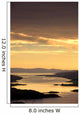 Sunset Over Water, Argyll And Bute, Scotland Wall Mural