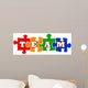 Team work concept with jigsaw puzzle Wall Decal