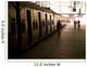 Passengers And Trains In A Train Station Wall Mural