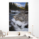 Waterfall On Sheep River Wall Mural