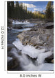 Waterfall On Sheep River Wall Mural