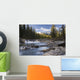 Waterfall On Sheep River Wall Mural