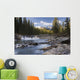 Waterfall On Sheep River Wall Mural