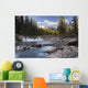 Waterfall On Sheep River Wall Mural