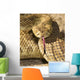 A Defensive Mojave Green Rattlesnake Wall Mural