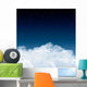 Clouds and Stars Blue Wall Decal