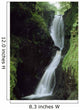 Glenariff Falls, Glens Of Antrim, Co Antrim, Ireland Wall Mural