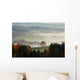 Landschaft im Nebel Wall Decal
