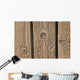 Knots In Planks Of Wood Wall Mural