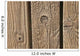 Knots In Planks Of Wood Wall Mural