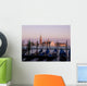 Gondolas On Canal, Church Of St Giorgio Maggiore In Background Wall Mural