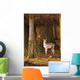 Male Deer In Forest Wall Mural