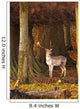 Male Deer In Forest Wall Mural