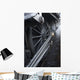 Close-Up Of Steam Engine Train Wheel Wall Mural