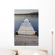 A Dock In The Lake, Cumbria, England Wall Mural