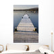 A Dock In The Lake, Cumbria, England Wall Mural