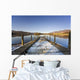 Dock In A Lake, Cumbria, England Wall Mural