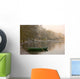 Rowboat Sitting At The Shore Of A Lake, Cumbria, England Wall Mural