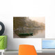 Rowboat Sitting At The Shore Of A Lake, Cumbria, England Wall Mural