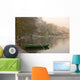 Rowboat Sitting At The Shore Of A Lake, Cumbria, England Wall Mural