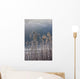 Frozen Reeds At The Shore Of A Lake, Cumbria, England Wall Mural