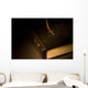 Gold Cross Pendant Resting On A Book Wall Mural