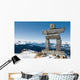 Inukshuk at the top of Whistler Mountain, site of 2010 Winter Ol Wall Mural