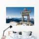 Inukshuk at the top of Whistler Mountain, site of 2010 Winter Ol Wall Mural